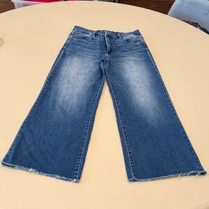 Kut from the Kloth Flare Jeans in Faded Blue